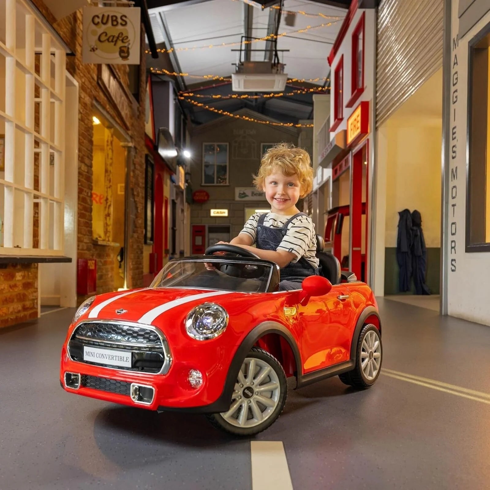 Xootz Mini Cooper Convertible 12V Electric Ride On - Red - ebebek - Black Friday
