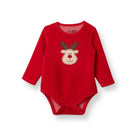 HelloBaby Christmas Baby Girl Long Sleeve Body - Red - ebebek - Black Friday