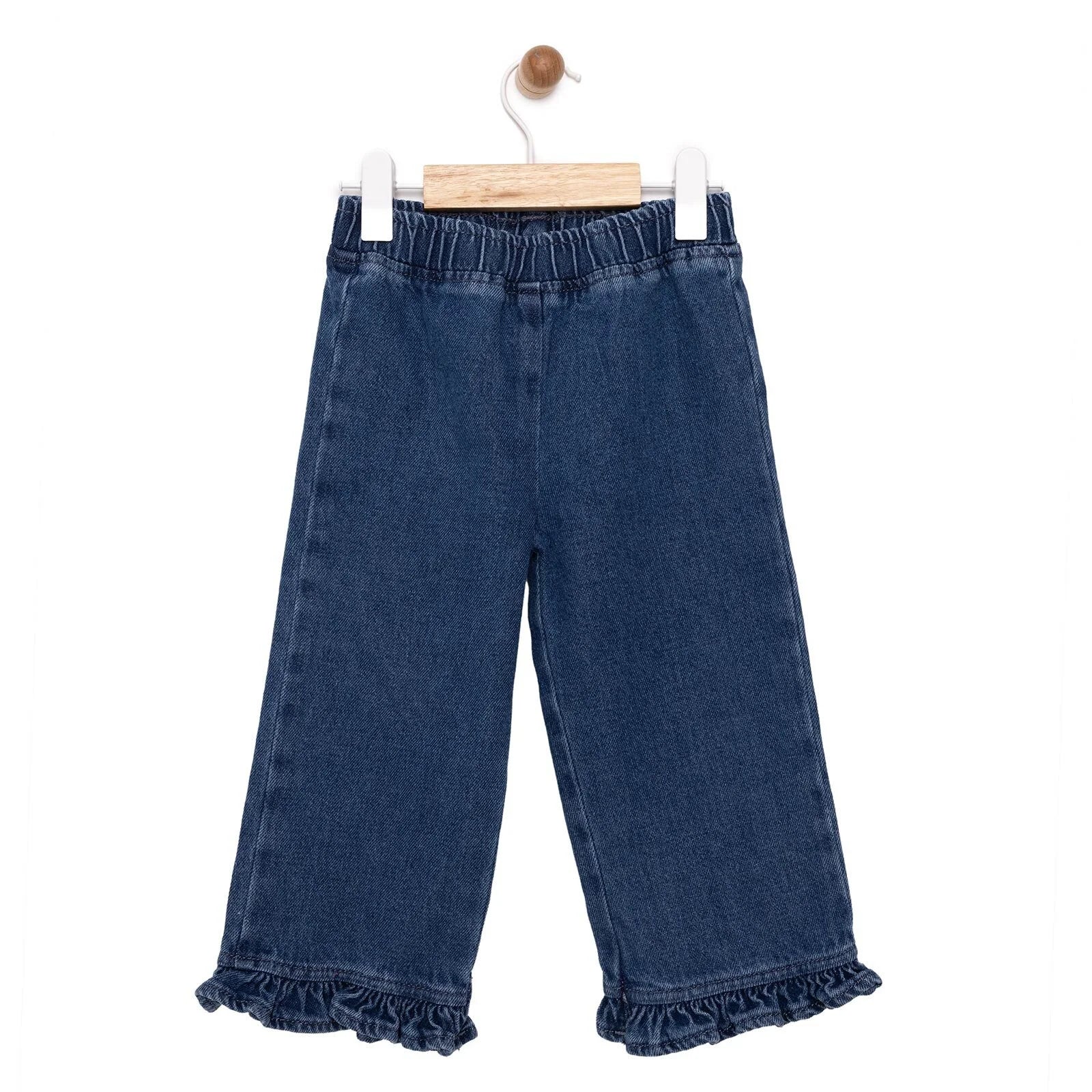 HelloBaby Tulip Girl Denim Pants - Navy Blue - ebebek - Black Friday