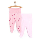 HelloBaby 2 Piece Footed Bottom - Dark Pink - ebebek - Black Friday