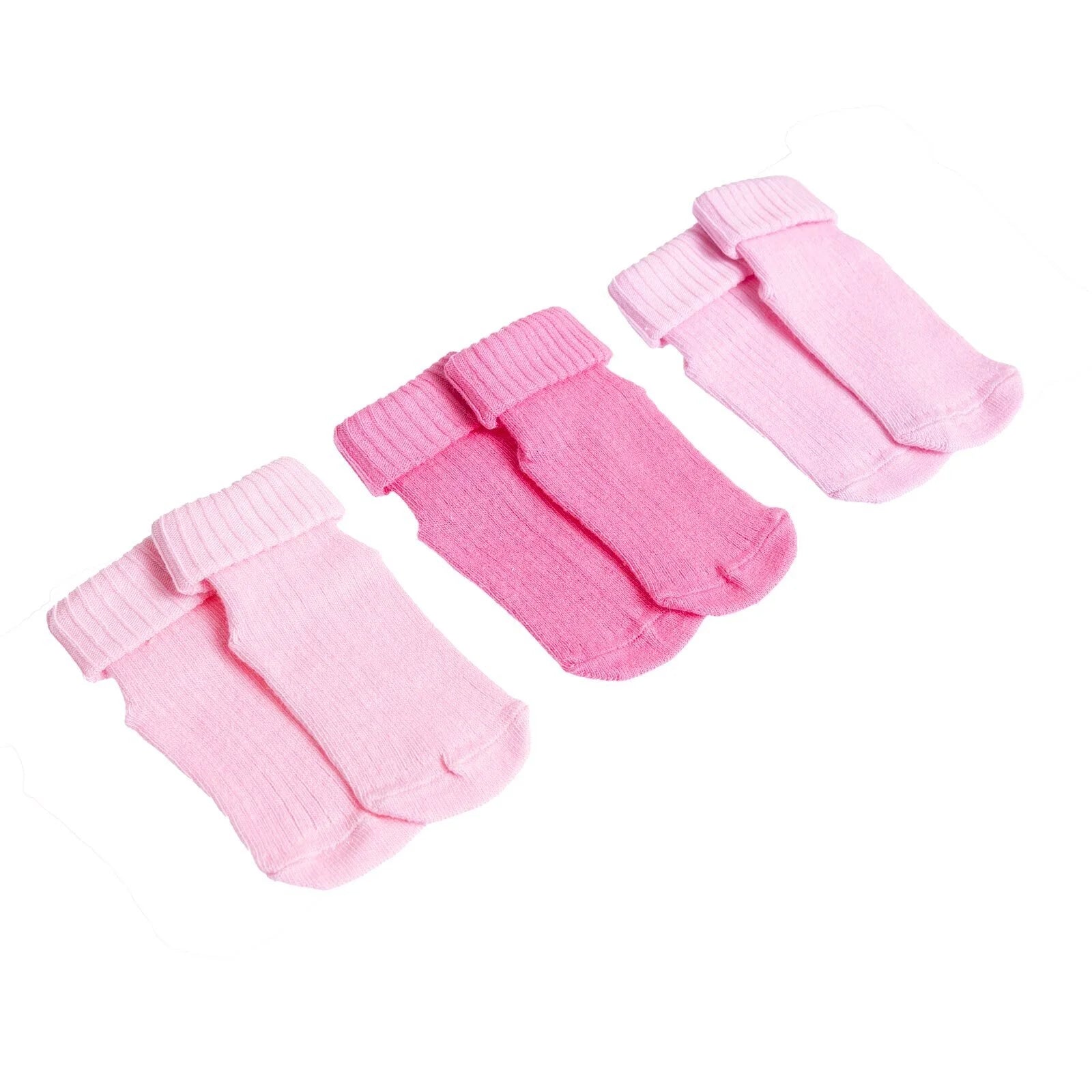 HelloBaby Girl Baby Socks 3 Pack - Pink - ebebek - Black Friday