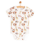 HelloBaby Baby Girl Short Sleeve Body - Ecru - ebebek - Black Friday