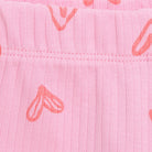 HelloBaby Girl Heart Patterned Flare Leggings - Pink - ebebek - Black Friday