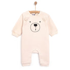 HelloBaby Newborn Boy Figure Jumpsuit - Beige - ebebek - Black Friday