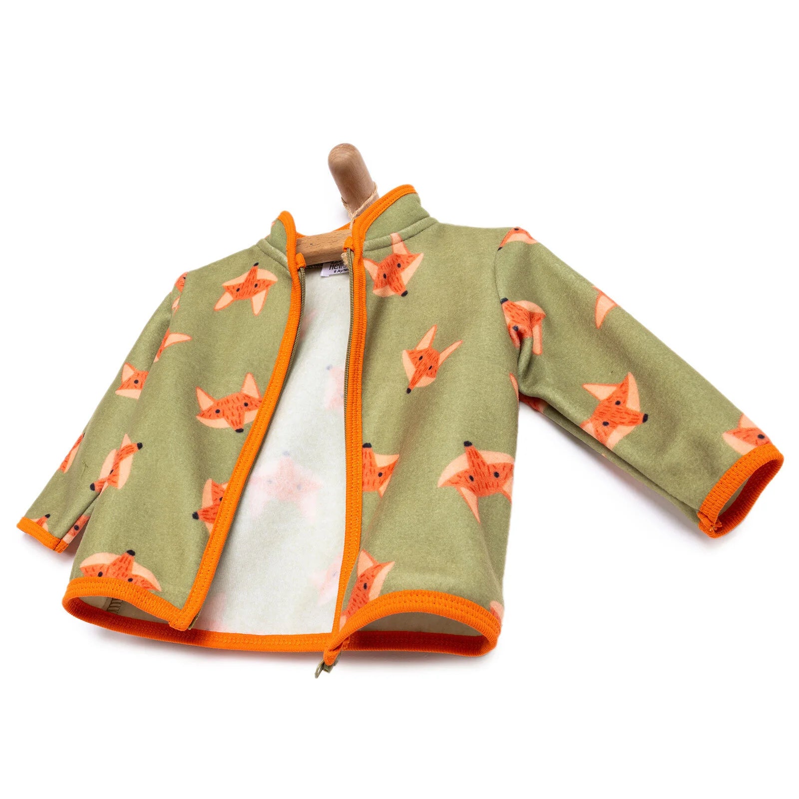 HelloBaby Basic Repeat Printed Fleece Cardigan - Printed - ebebek - Black Friday