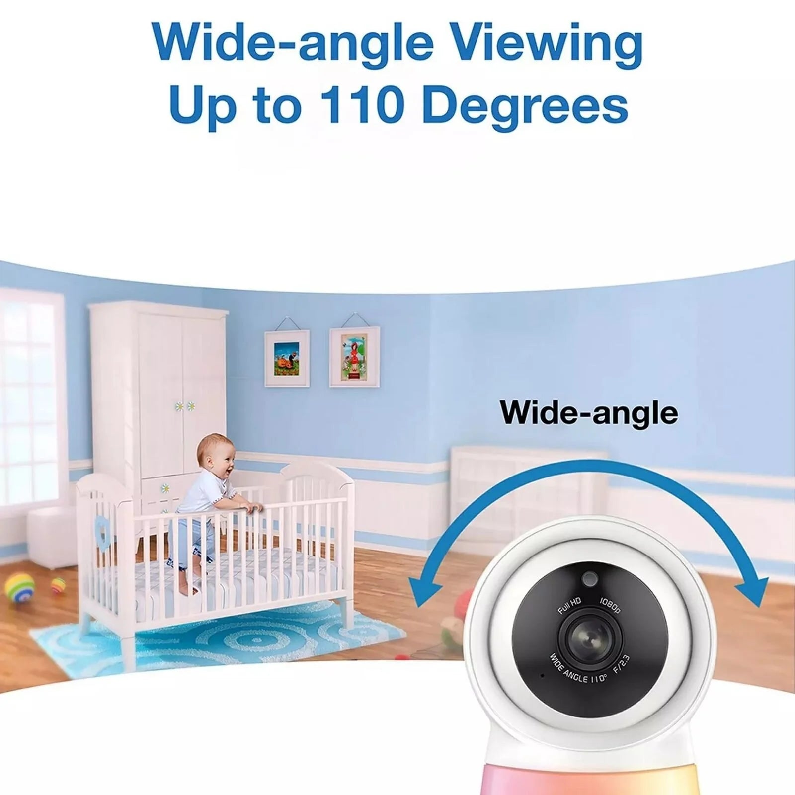 VTech RM5755HD 5" Smart Wi - Fi 1080p Video Baby Monitor - ebebek - Black Friday