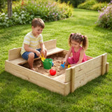 TP Wooden Lidded Sandpit - ebebek