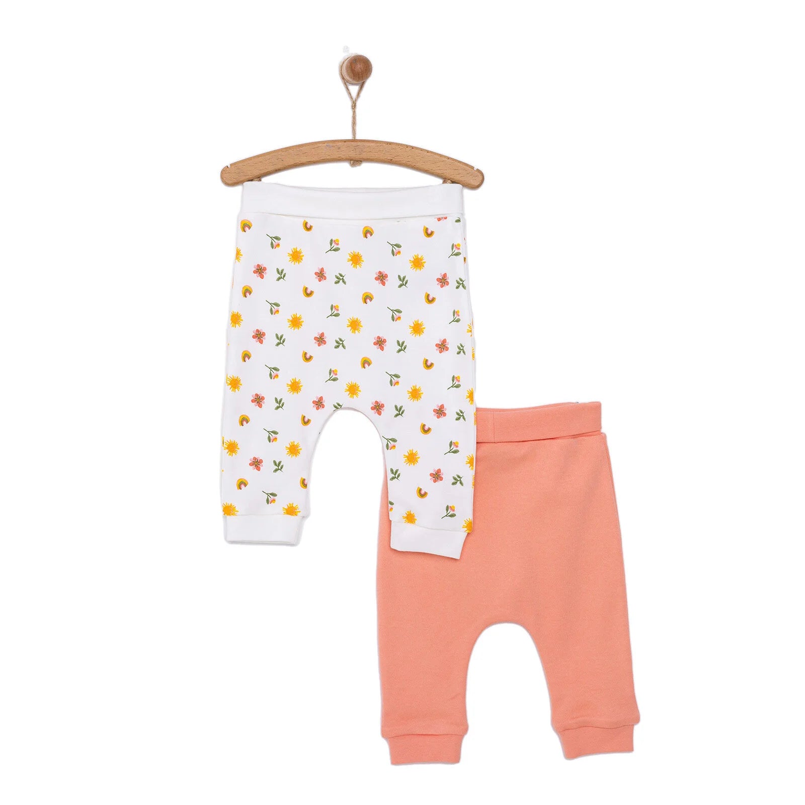 HelloBaby Newborn Footed Bottom 2 pcs - Ecru - ebebek - Black Friday