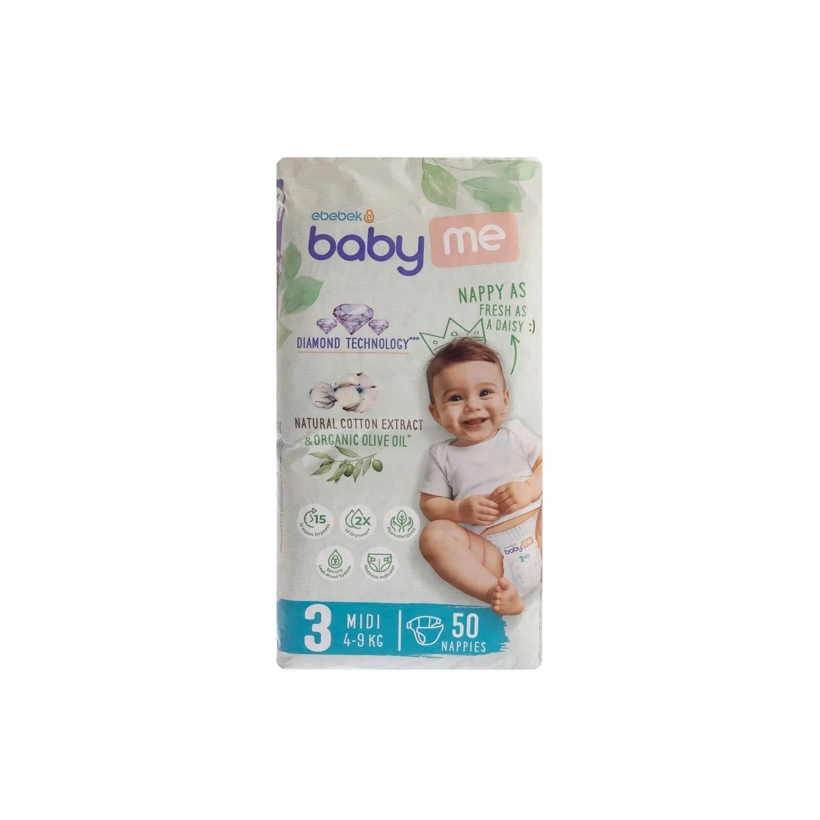 baby me Midi Size 3 - 50 nappies - ebebek - Black Friday