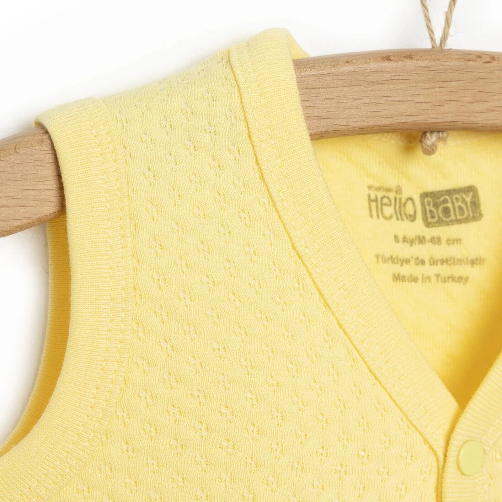 HelloBaby Quilted Vest - Yellow - ebebek - Black Friday
