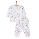 Pambuliq Baby Girl Long Sleeve Pyjamas Set - Ecru - ebebek - Black Friday