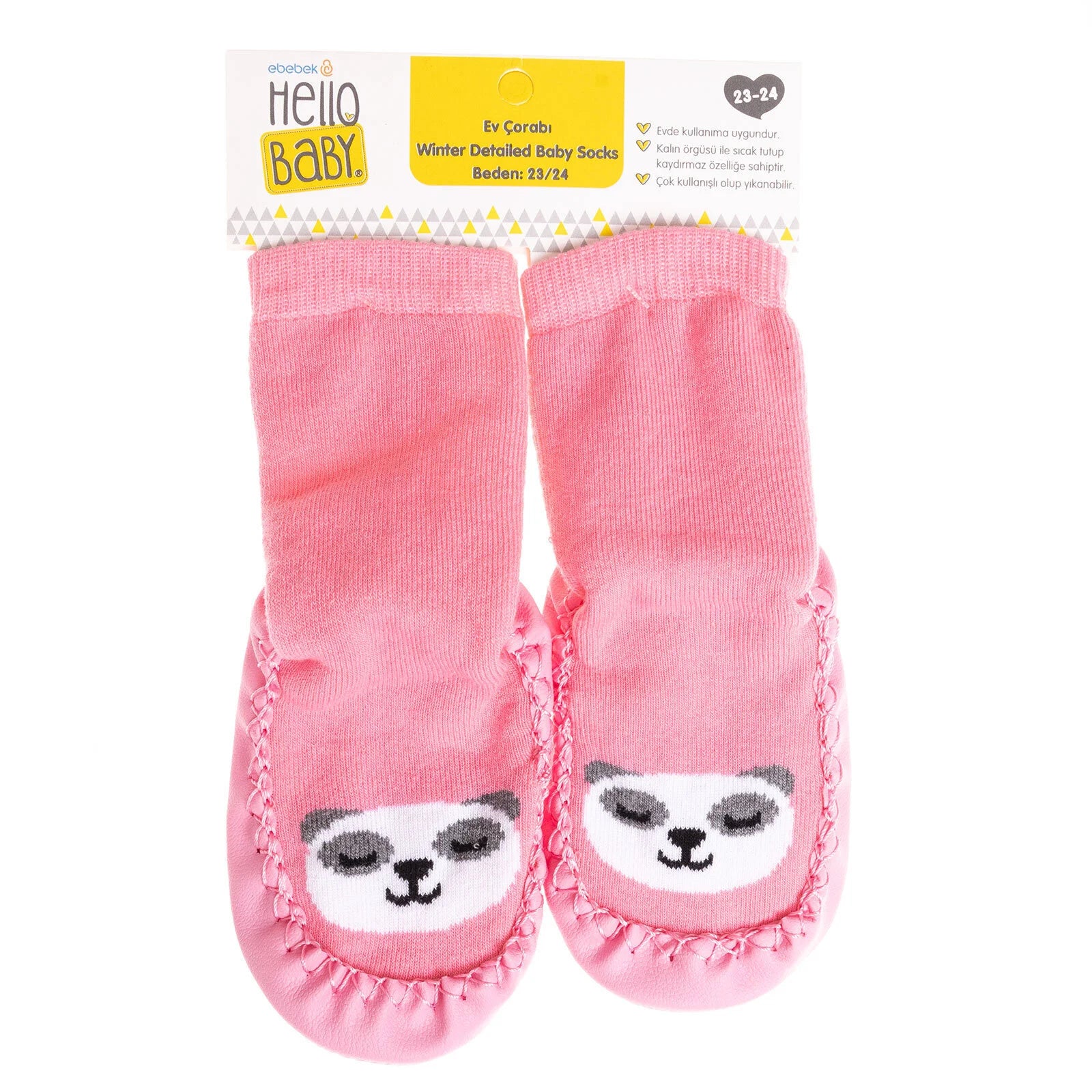 Minissa Baby Girl Pack of 3 Socks - Pink - ebebek - Black Friday