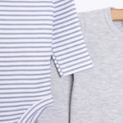 HelloBaby Boy 2 - Pack Long Sleeve Bodysuit - Grey Melange - ebebek - Black Friday