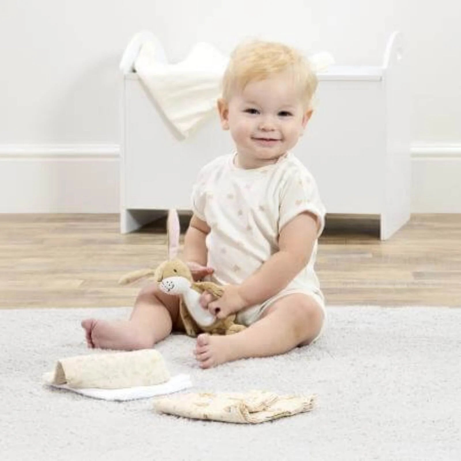 Guess How Much I Love You Soft Toy and Muslin Gift Set - ebebek - Black Friday