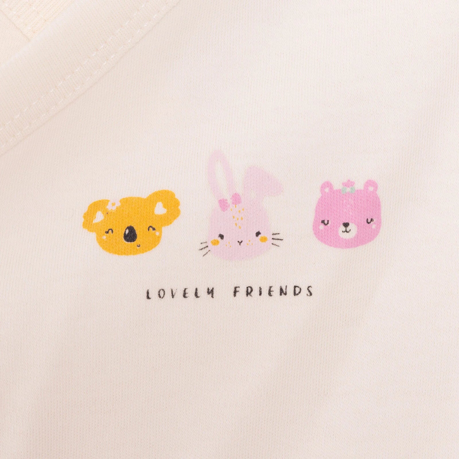 HelloBaby Newborn Baby Top - Hat - Footed Bottom - Ecru - ebebek - Black Friday