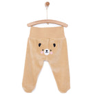 HelloBaby Unisex Velvet Footed Bottom - Beige - ebebek - Black Friday