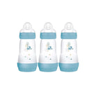 MAM Easy Start Anti - Colic Bottle 260ml Pack of 3 - Blue - ebebek - Black Friday