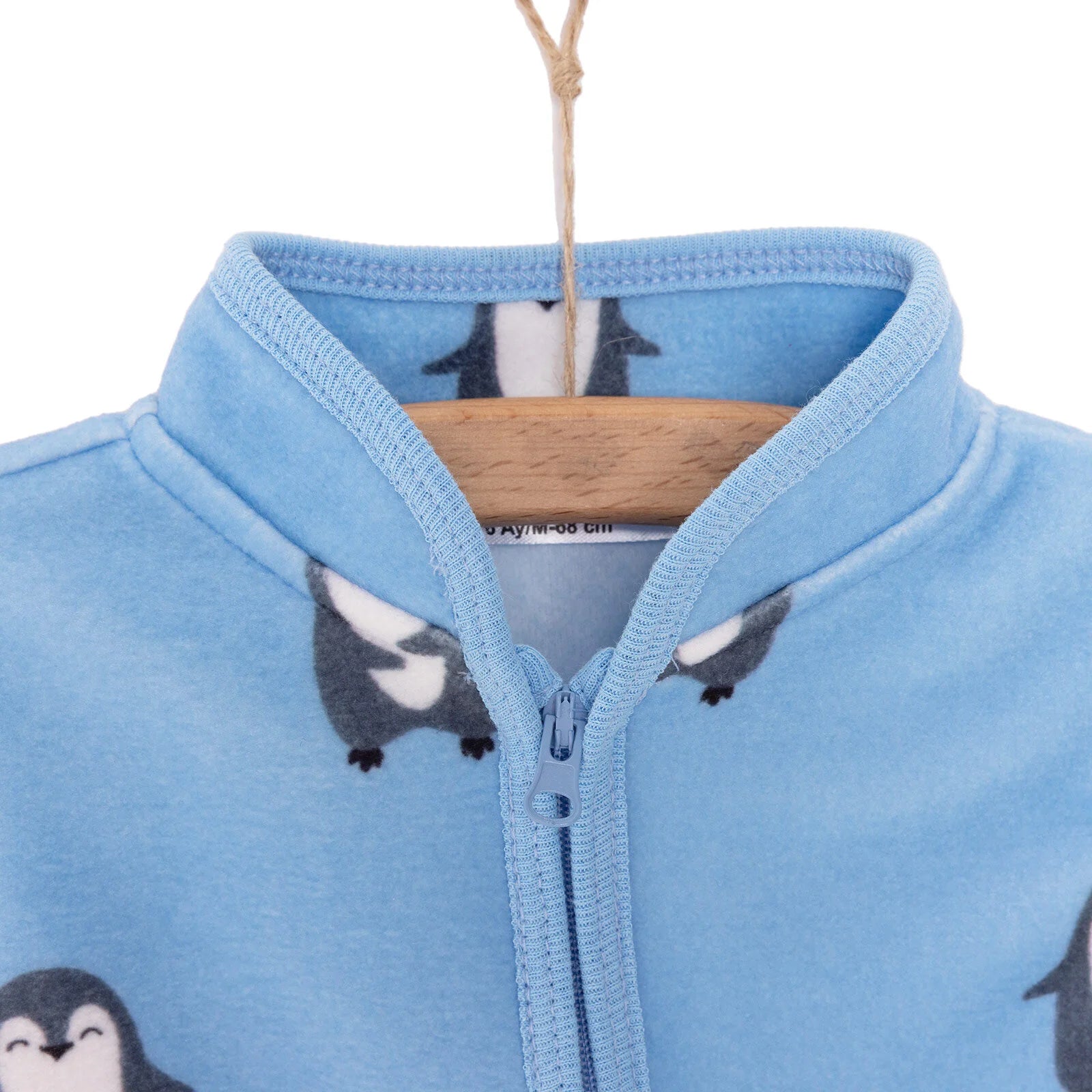 HelloBaby Basic Repeat Printed Fleece Cardigan - Printed - ebebek - Black Friday