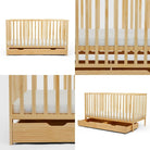 Ickle Bubba Hartley Classic Cot & Under Drawer - Pine - ebebek - Black Friday