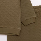 HelloBaby Newborn Quilted Sweatshirt - Footed Bottom - Green - ebebek - Black Friday