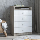 Shefa Kids 600 Changing Dressers - Elm/White - ebebek - Black Friday