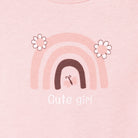 HelloBaby Girl Tshirt - Footed Bottom - Ecru - ebebek - Black Friday