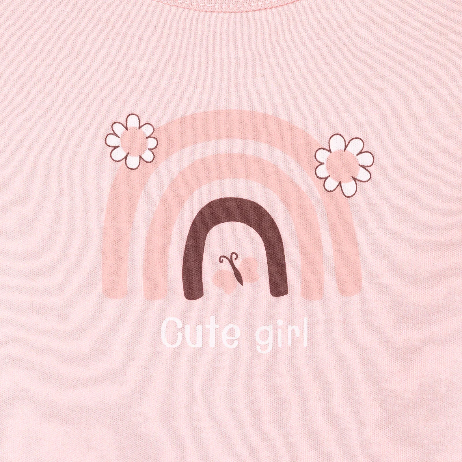 HelloBaby Girl Tshirt - Footed Bottom - Ecru - ebebek - Black Friday