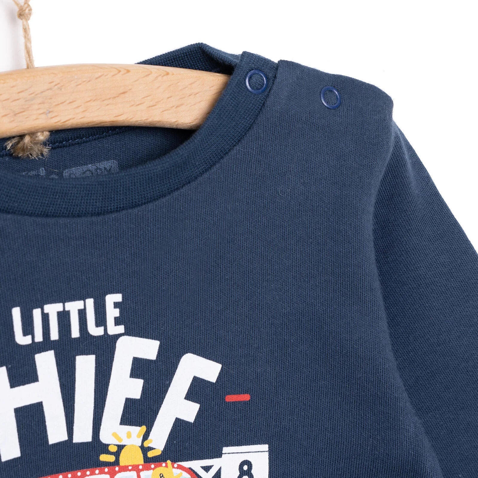 HelloBaby Basic Tshirt - Navy Blue - ebebek - Black Friday
