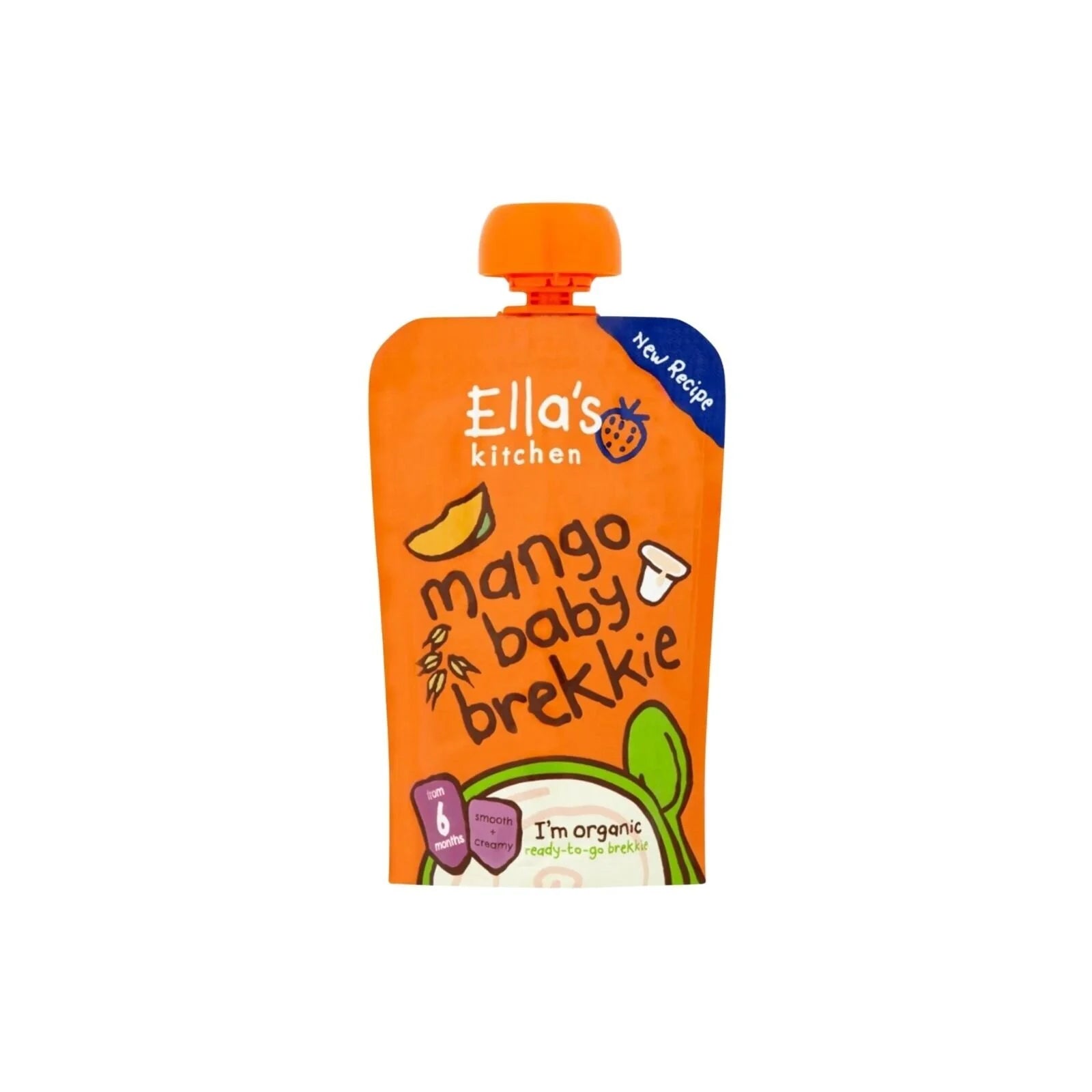 Ella's Kitchen Organic Mango Baby Brekkie Baby Food Breakfast Pouch 6+ months 100g - ebebek - Black Friday