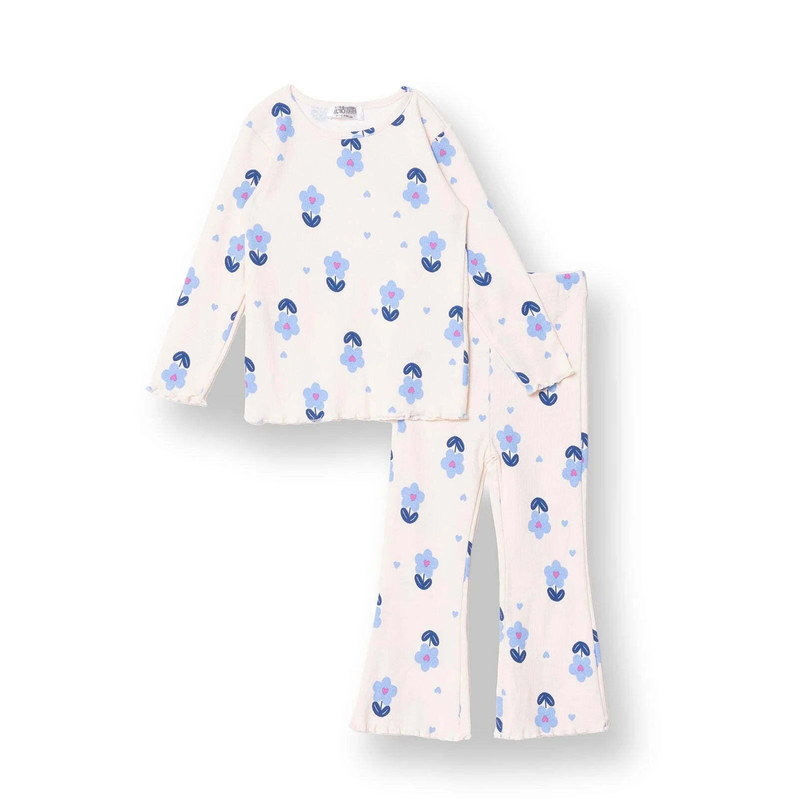 HelloBaby Jogging Set - Ecru Printed - ebebek - Black Friday