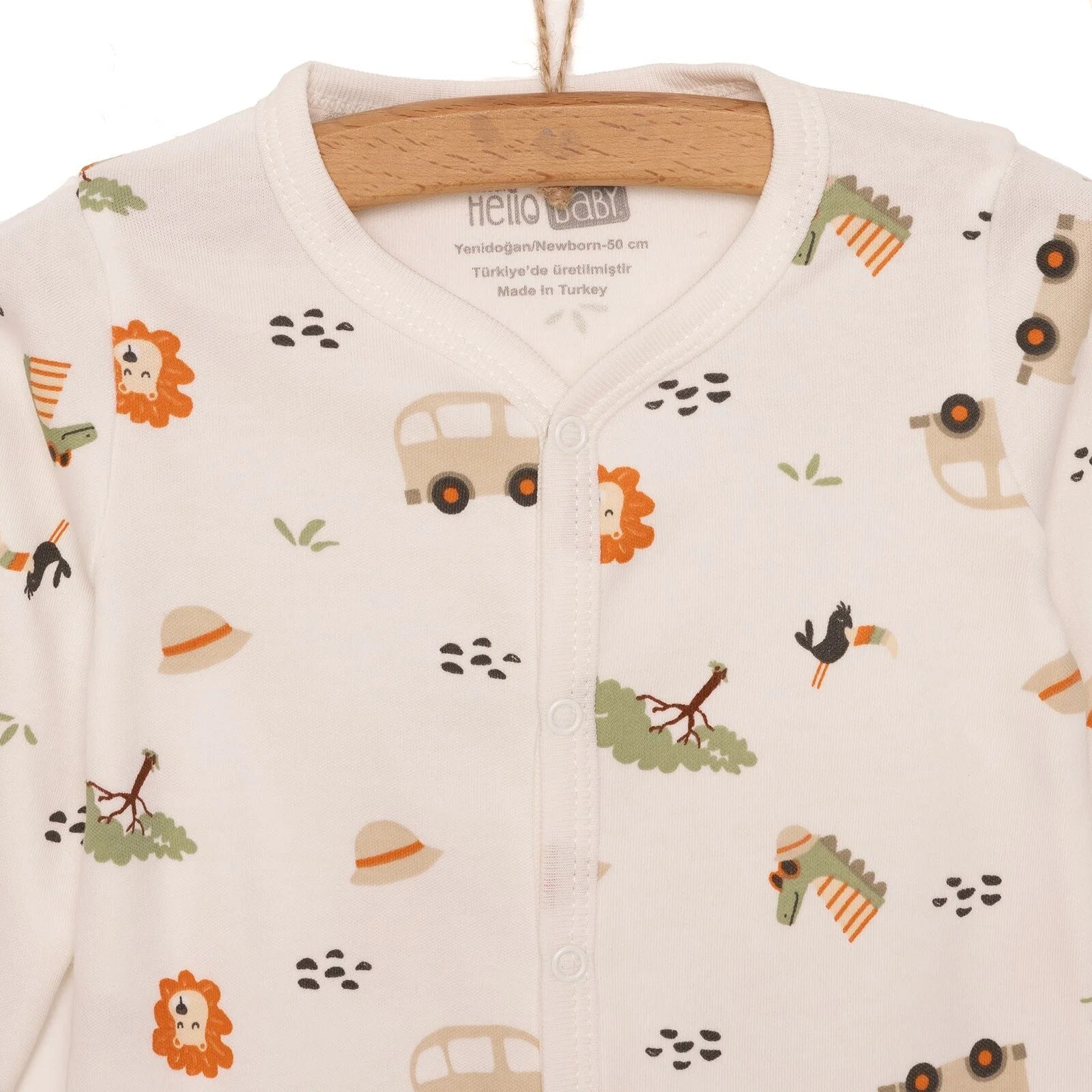 HelloBaby Newborn Boy Jumpsuit - Hat - ebebek - Black Friday