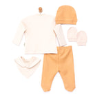 Bebbek Baby Boy 5 Pcs Newborn Starter Set - Beige - ebebek - Black Friday