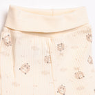 Bebetto Newborn Organic Little Lamp Footed Jumpsuit - Ecru - ebebek - Black Friday