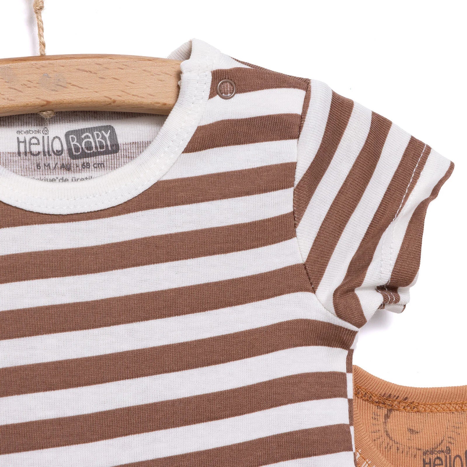 HelloBaby Baby Boy Short Sleeve Body 2 Pcs - Green - ebebek - Black Friday