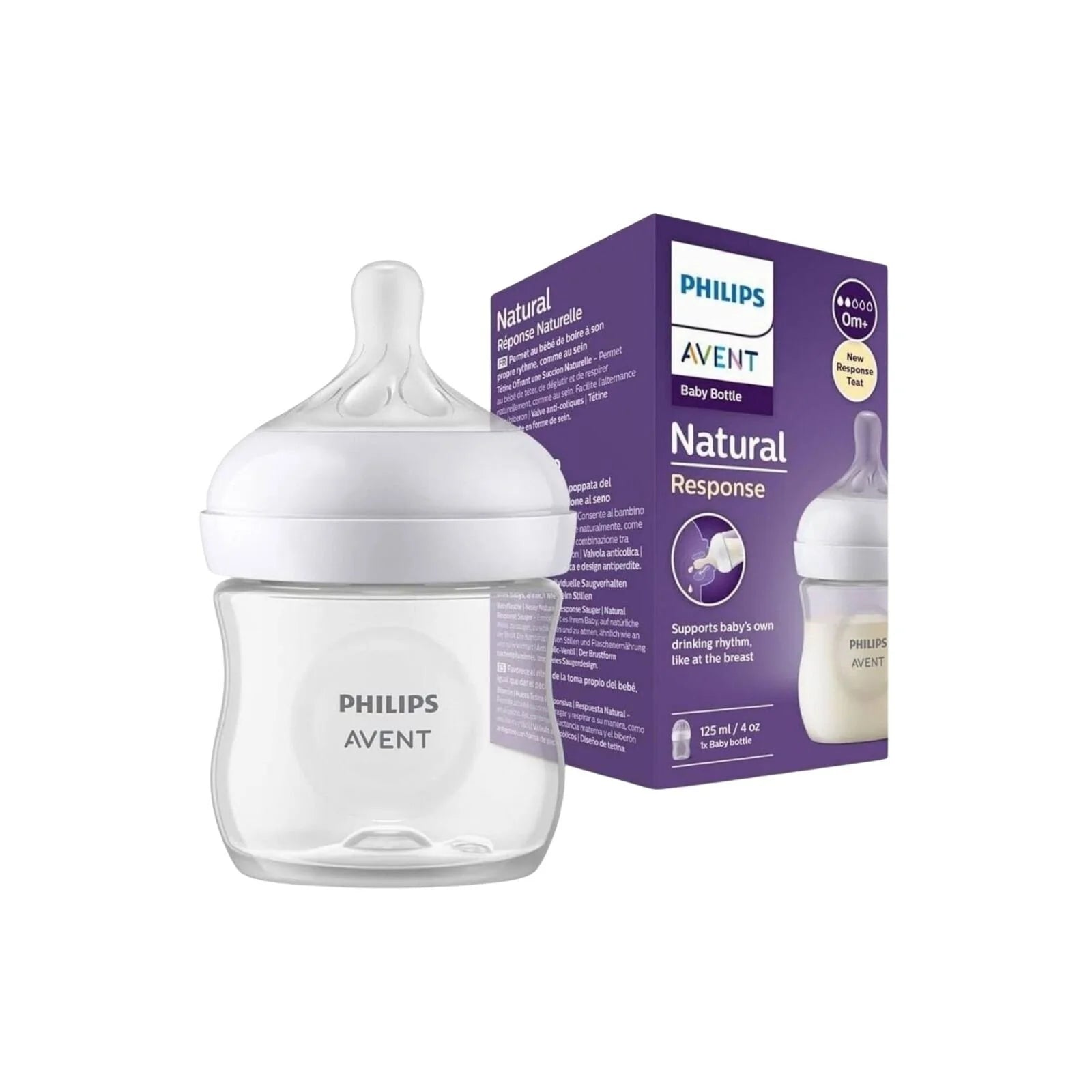 Philips Avent Natural Response PP Bottle 0+ months 125ml - ebebek - Black Friday