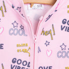 HelloBaby Basic Repeat Printed Fleece Cardigan - Printed - ebebek - Black Friday