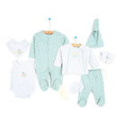 Bebbek Baby Boy 10 Pcs Newborn Starter Set - Light Green - ebebek - Black Friday