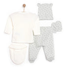 Little Life Unisex 5 Piece Newborn Set - Ecru - ebebek - Black Friday