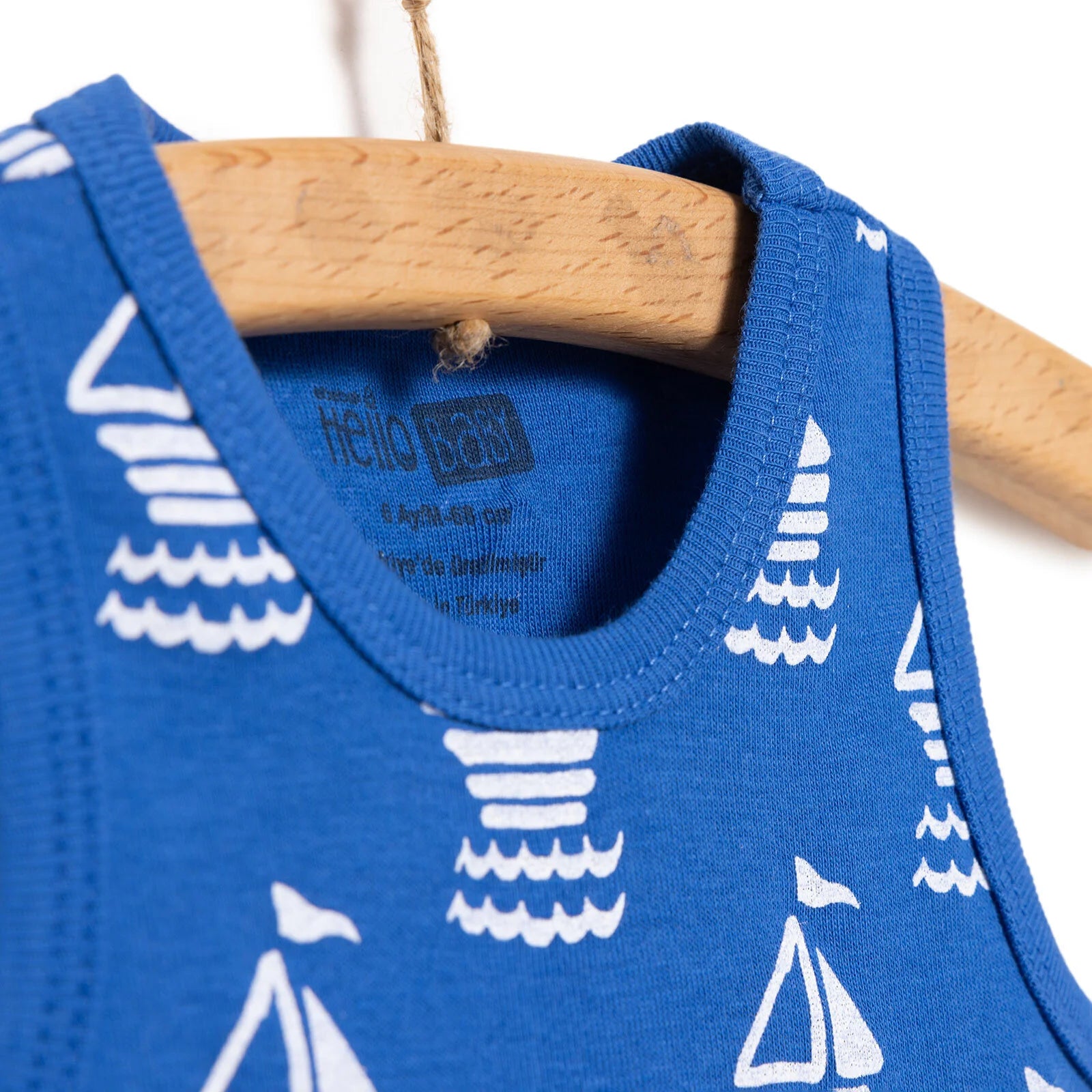 HelloBaby Boy Athlete Bodysuit - Navy Blue - ebebek - Black Friday