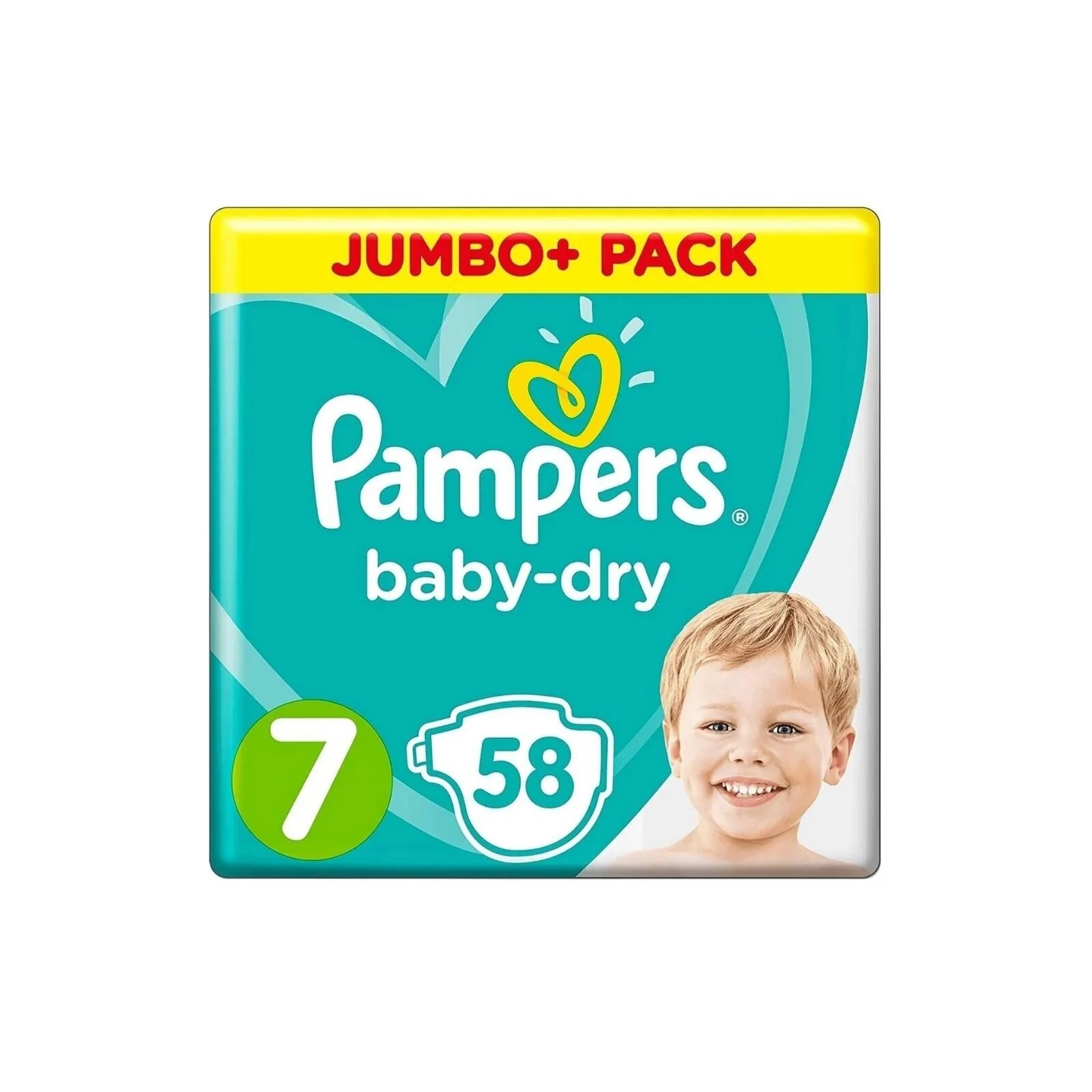 Pampers Baby Dry Size 7 Jumbo Pack - 58 nappies - ebebek - Black Friday