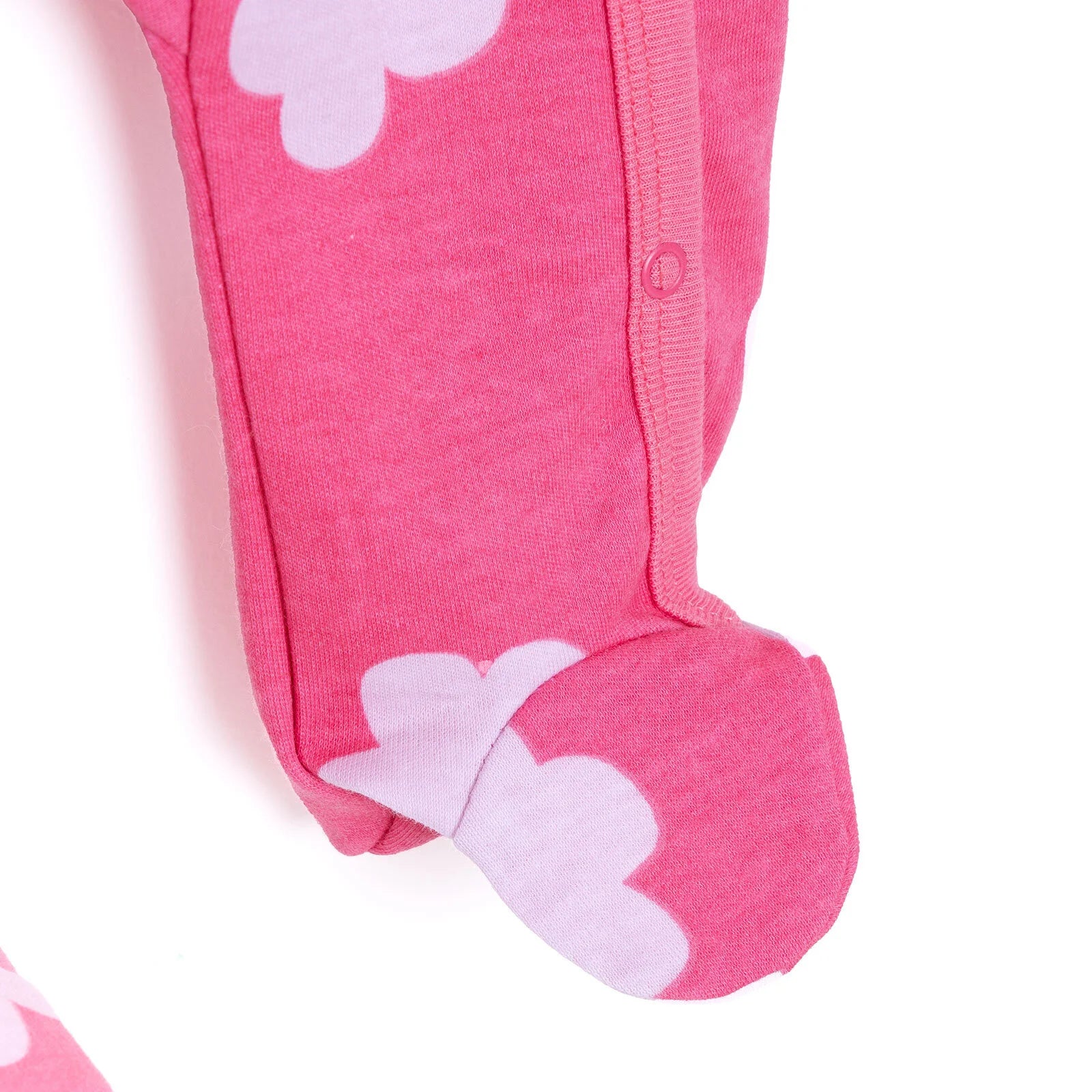 HelloBaby Newborn Girl Footed Jumpsuit - Pink - ebebek - Black Friday