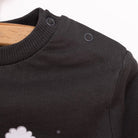 HelloBaby Basic Low Raised Lion Printed Sweatshirt - Dark Grey - ebebek - Black Friday