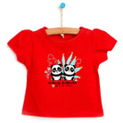 HelloBaby Basic Baby Girl Tshirt - Red - ebebek - Black Friday