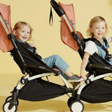 Stokke YOYO3 Stroller for Twins 6+ months - Olive Color Pack & White Frame - ebebek