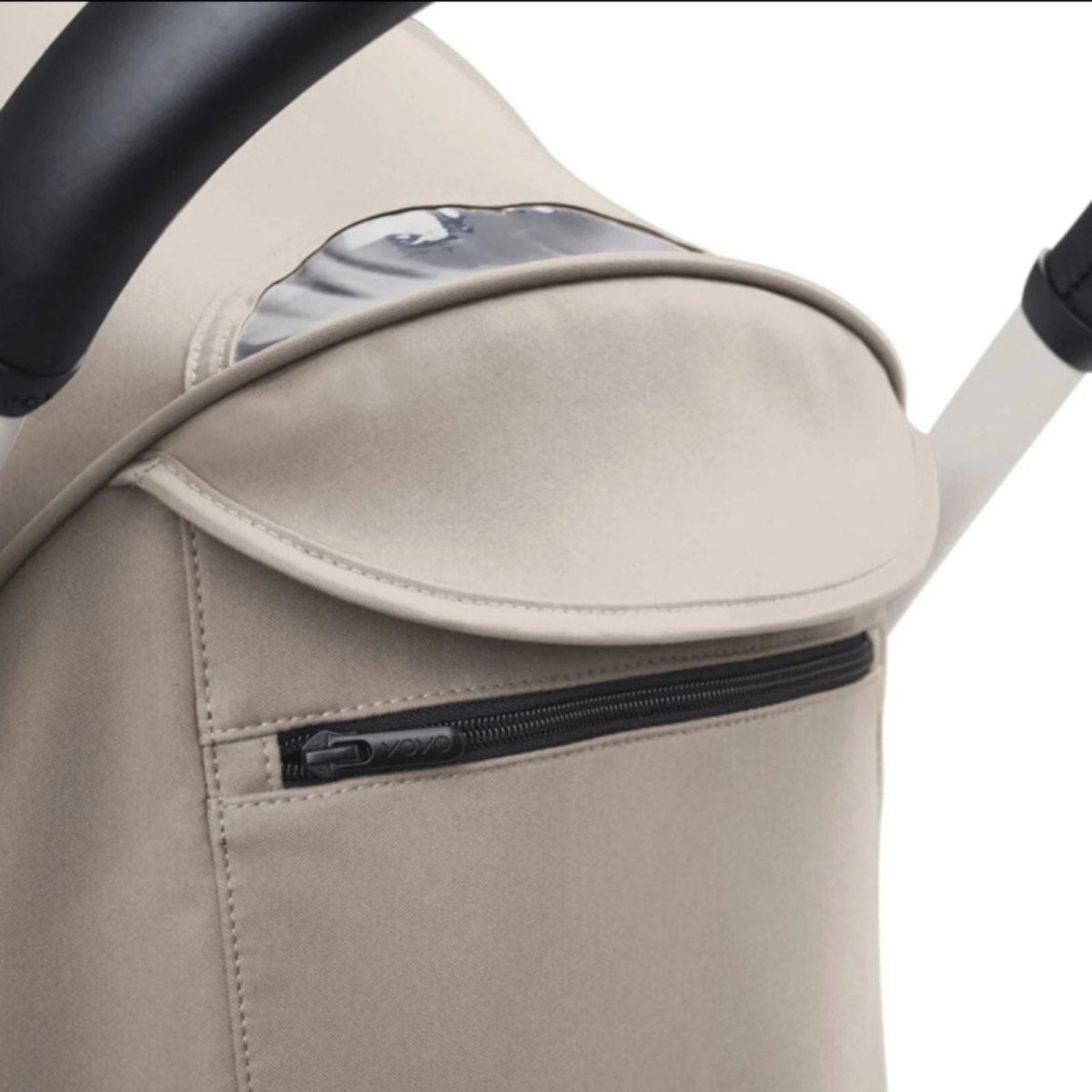 Stokke YOYO3 Stroller for Siblings - Taupe Color Pack & White Frame - ebebek