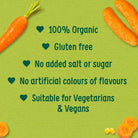 Organix Melty Carrot Puffs 6+ months 20g - ebebek - Black Friday