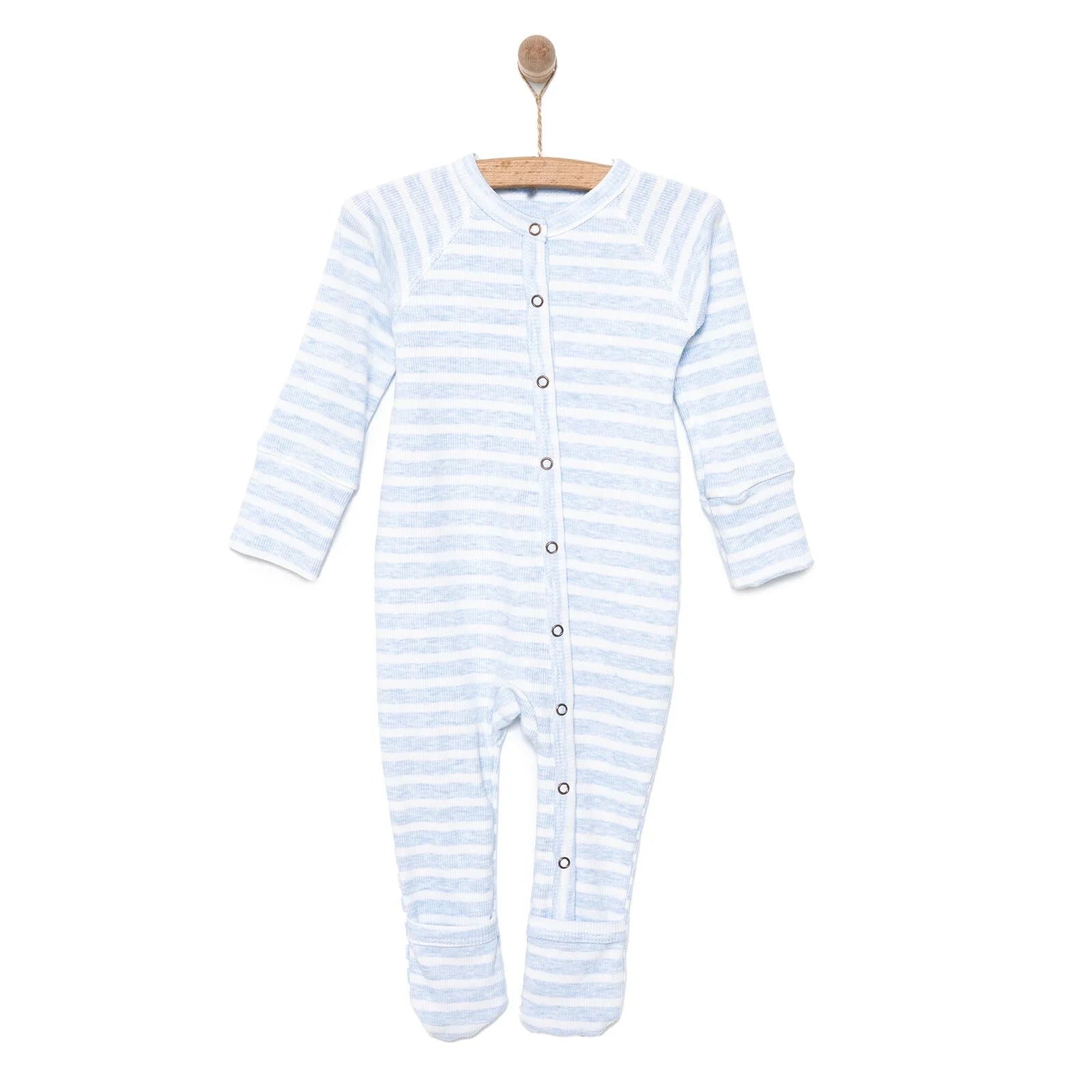 Newborn Fashion Club Newborn Jumpsuit - Blue - ebebek - Black Friday