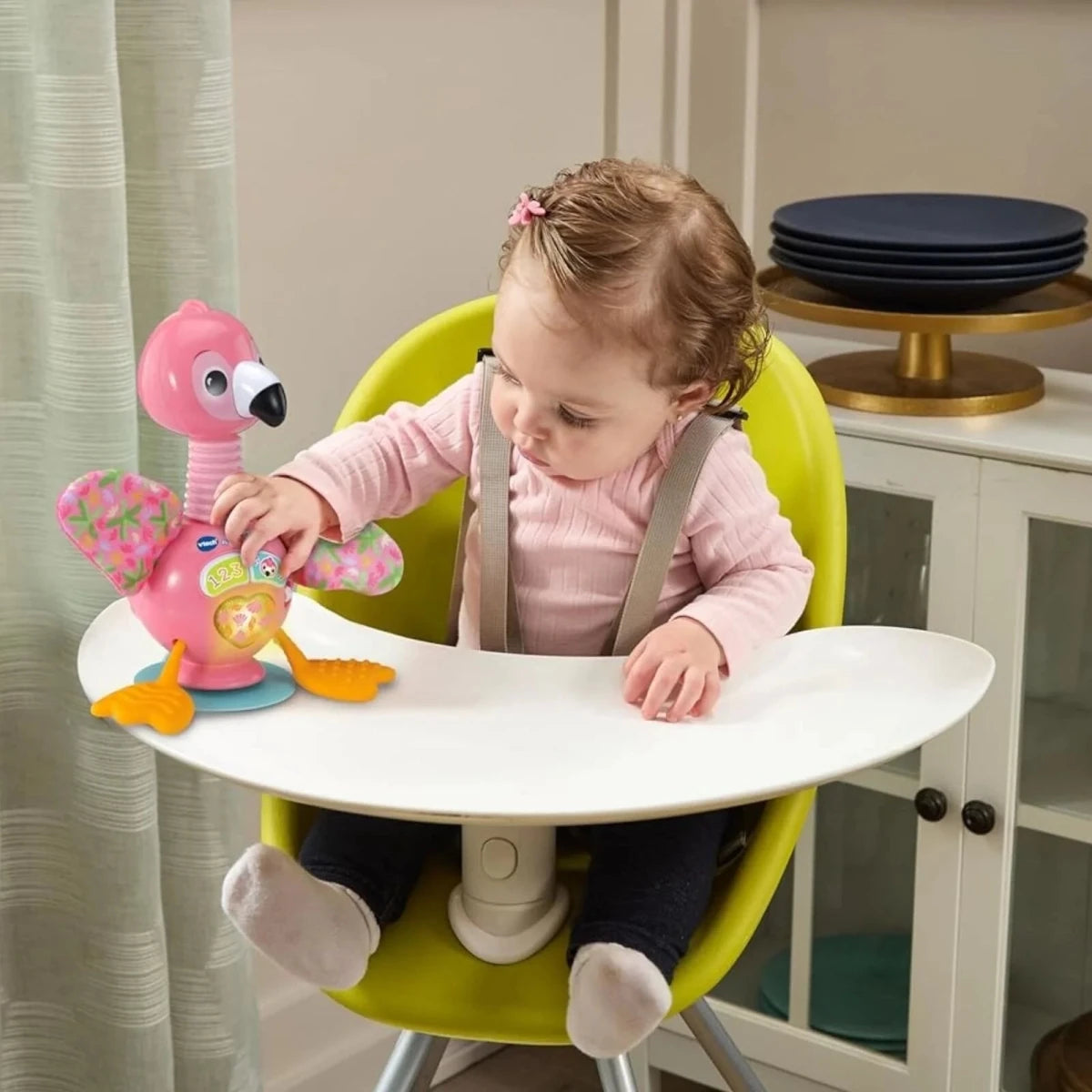 VTech Suction Cup Fluttering Flamingo - ebebek