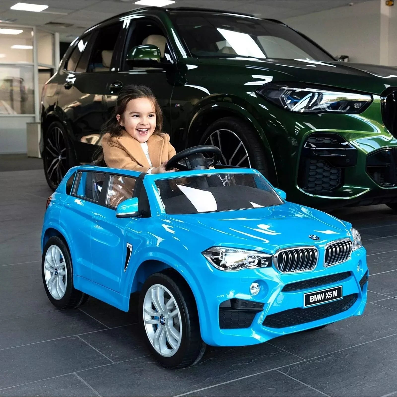 Xootz BMW X5 12V Electric Ride On with Lithium Battery - Blue - ebebek - Black Friday