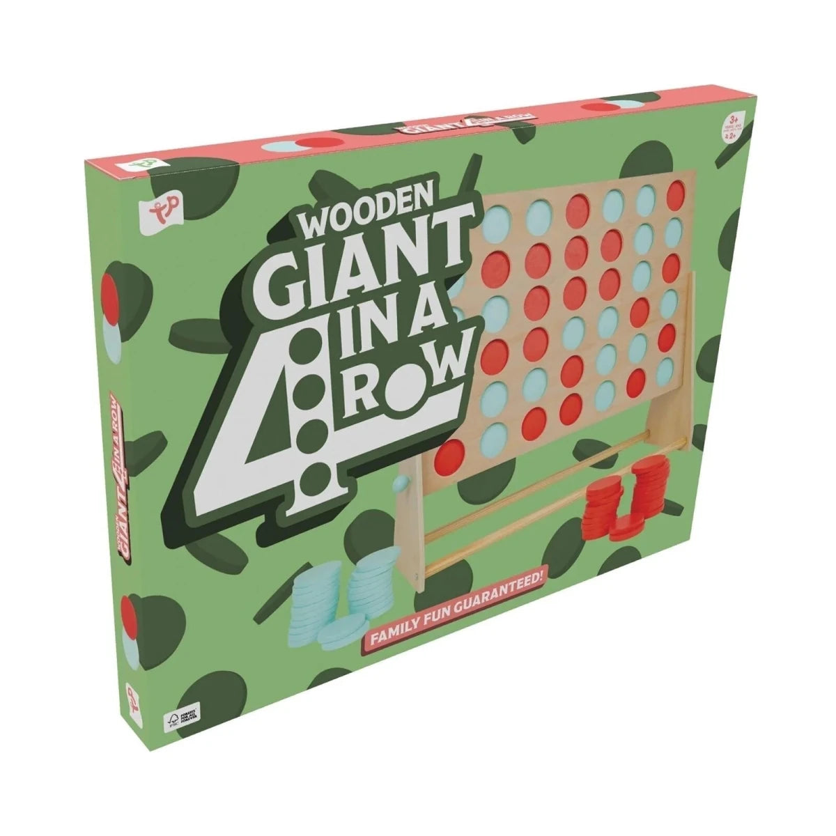TP Giant Wooden 4 - in - 1 Row Game - ebebek